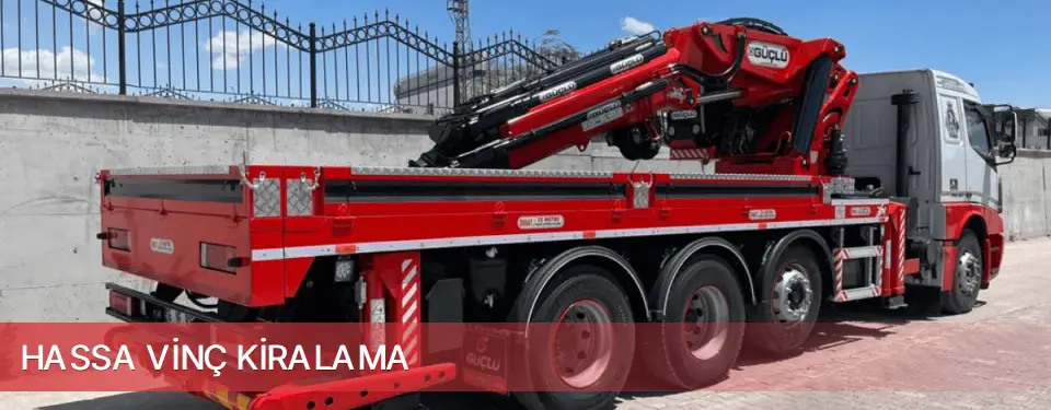 Hassa İlçemi Vinç Kiralama